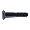 Midwest Fastener M10-1.50 Socket Head Cap Screw, Black Oxide Steel, 60 mm Length, 2 PK 76055
